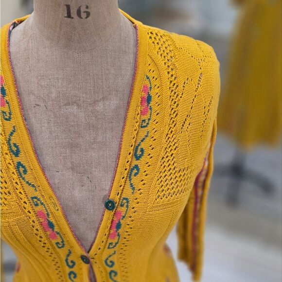 Button Down Knit Dress - Picture 2 of 7